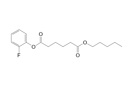 Adipic acid, 2-fluorophenyl pentyl ester