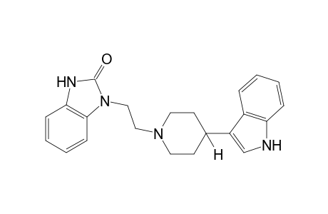 1-{2-[4-(indol-3-yl)piperidino]ethyl}-2-benzimidazolinone