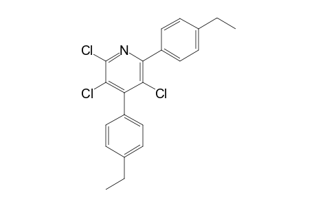 2,3,5-Trichloro-4,6-bis(4-ethylphenyl)pyridine