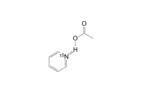 (ACETIC-ACID-PYRIDINE-(15)-N)-COMPLEX