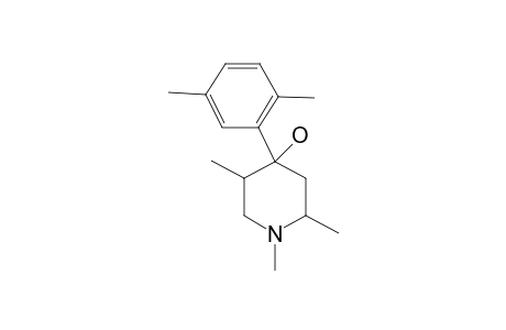 Piperidin-4-ol, 1,2,5-trimethyl-4-(2,5-dimethylphenyl)-