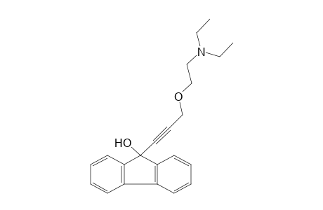 9-{3-[2-(DIETHYLAMINO)ETHOXY]-1-PROPYNYL}FLUOREN-9-OL