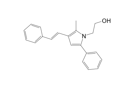 (E)-2-(2-Methyl-5-phenyl-3-styryl-1H-pyrrol-1-yl)ethanol