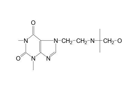 7-{2-[(1,1-dimethyl-2-hydroxyethyl)amino]ethyl}theophylline