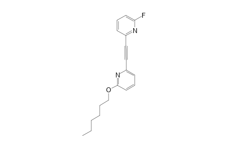 1-[6-FLUORO-(2-PYRIDYL)]-2-[6-N-HEXYLOXY-(2-PYRIDYL)]-ETHINE298