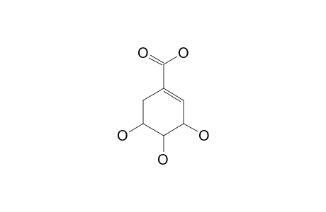 3,4,5-trihydroxy-1-cyclohexene-1-carboxylic acid