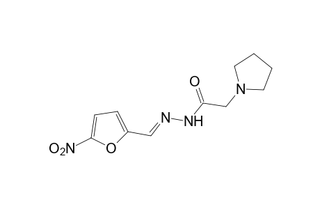 1-pyrrolidineacetic acid, (5-nitrofurfurylidene)hydrazide