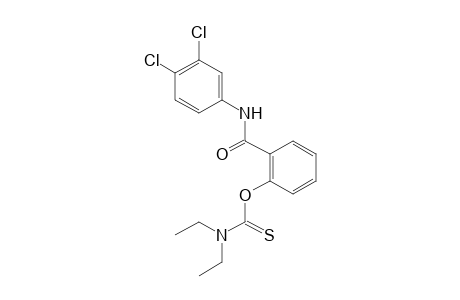 3',4'-dichlorosalicylanilide, O-ester with diethylthiocarbamate