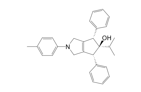 (4R,5R,6S)-5-Isopropyl-4,6-diphenyl-2-(p-methylphenyl)-1,2,3,4,5,6-hexahydrocyclopenta[c]pyrrol-5-ol