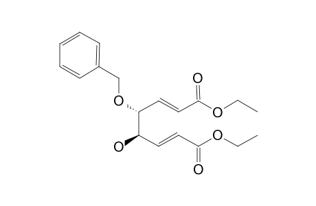 Diethyl (4R,5R)-4-benzyloxy-5-hydroxy-2,6-octandienoate