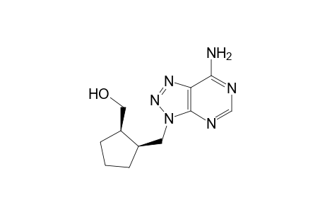 (+-) -cis-8 -Aza-9 -[(2 -hydroxymethyl)cyclopentylmethyl]adenine