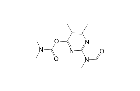 Desmethyl-formamido-pirimicarb