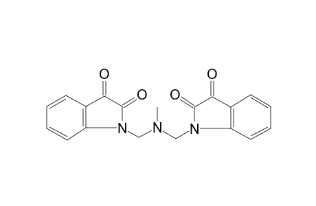 1-{[[(2,3-dioxo-2,3-dihydro-1H-indol-1-yl)methyl](methyl)amino]methyl}-1H-indole-2,3-dione