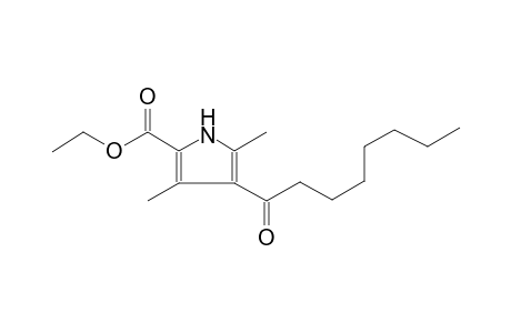 Ethyl-3,5-dimethyl-4-(1-oxooctyl)-2-pyrrole-carboxylate