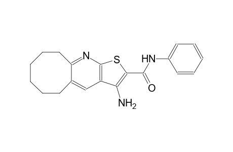 3-amino-N-phenyl-5,6,7,8,9,10-hexahydrocycloocta[b]thieno[3,2-e]pyridine-2-carboxamide