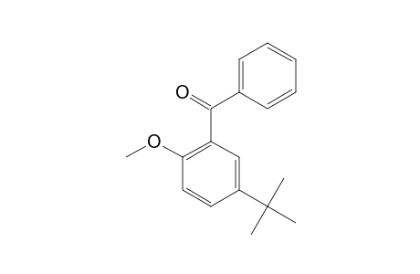 5-tert-butyl-2-methoxybenzophenone