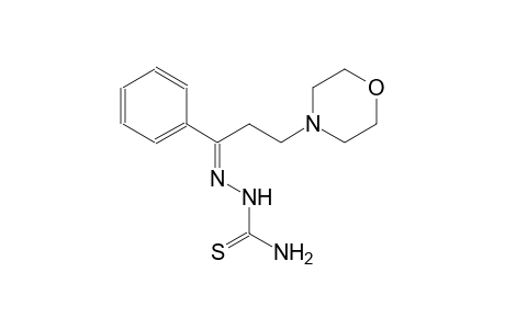 (1E)-3-(4-morpholinyl)-1-phenyl-1-propanone thiosemicarbazone