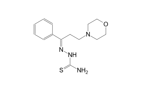 (1E)-3-(4-morpholinyl)-1-phenyl-1-propanone thiosemicarbazone