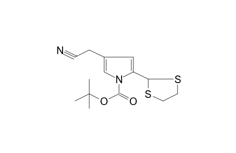 4-Cyanomethyl-2-[1,3]dithiolan-2-yl-pyrrole-1-carboxylic acid, t-butyl ester