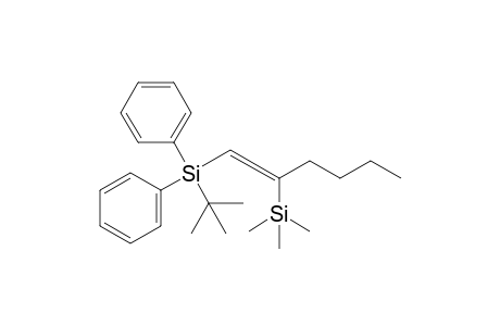 (Z)-1-tert-BUTYL-(DIPHENYL)-SILYL-2-TRIMETHYLSILYL-HEX-1-ENE