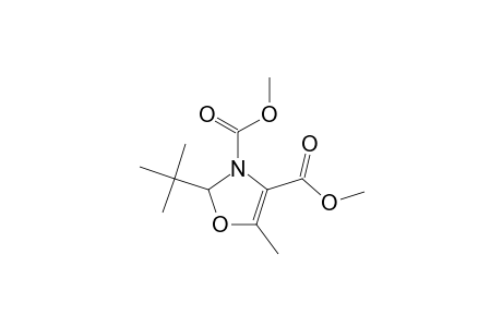 Dimethyl 2-tert-butyl-5-methyl-1,3-oxazole-3,4(2H)-dicarboxylate