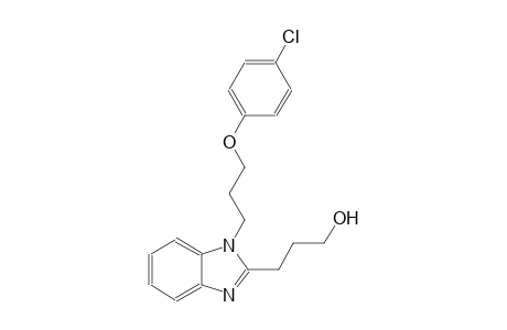 1H-benzimidazole-2-propanol, 1-[3-(4-chlorophenoxy)propyl]-
