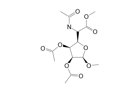 METHYL-[METHYL-5-(ACETYLAMINO)-5-DEOXY-BETA-D-MANNOFURANOSID]-URONATE-2,3-DIACETATE
