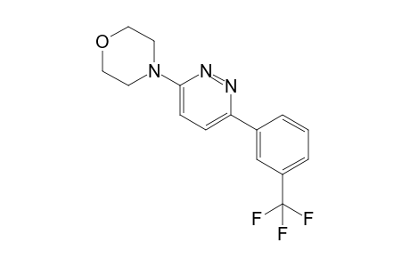 4-[6-(3-(Trifluoromethyl)phenyl)pyridazin-3-yl]morpholine