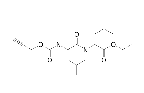 L-Leucyl-L-leucine, N-propargyloxycarbonyl-, ethyl ester