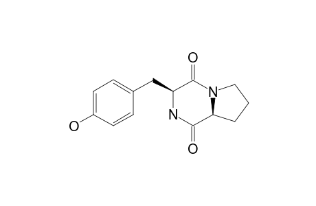 CYCLO-(L-PRO-L-TYR)-(MACULOSIN-1)