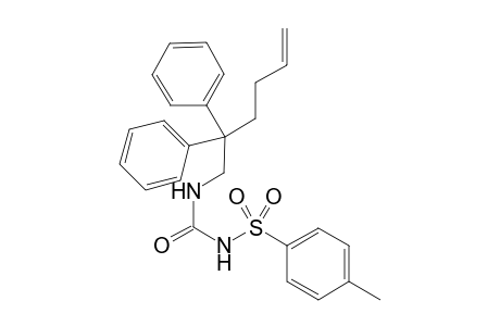 N-((2,2-Diphenylhex-5-en-1-yl)aminocarbonyl)-4-methylbenzenesulfonamide