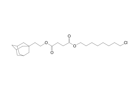 Succinic acid, 2-(adamant-1-yl)ethyl 8-chlorooctyl ester