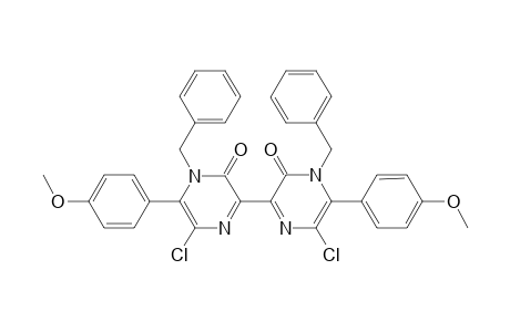 2,2'-bis[6-Chloro-5-(p-methoxyphenyl)-4-benzyl-1,4-pyrazin-3-one]