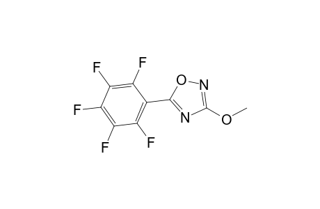 3-Methoxy-5-(pentafluorophenyl)-1,2,4-oxadiazole