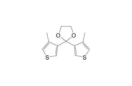 2,6-Bis(4-methyl-3-thienyl)-1,3-dioxolane