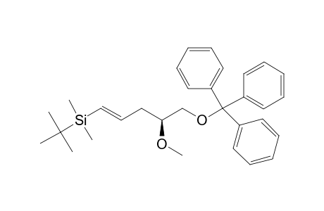 [(t-Butyl)-[(4'-ethoxy-5'-(triphenylmethoxy)pent-1'-enyl]-dimethylsilane