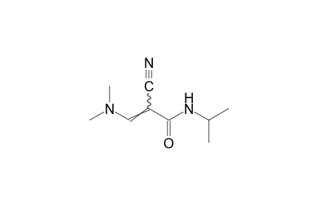 2-cyano-3-(dimethylamino)-N-isopropylacrylamide