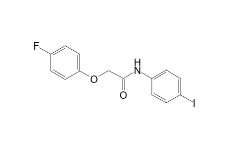 2-(4-Fluorophenoxy)-N-(4-iodophenyl)acetamide
