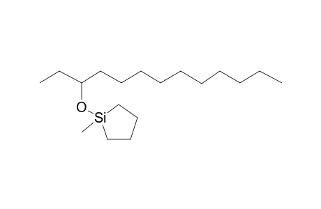 1-[(1-Ethylundecyl)oxy]-1-methylsilolane