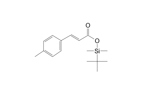 4-Methylcinnamic acid, tert.-butyldimetylsilyl ester