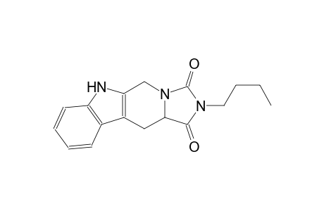 2-butyl-5,6,11,11a-tetrahydro-1H-imidazo[5',1':6,1]pyrido[3,4-b]indole-1,3(2H)-dione