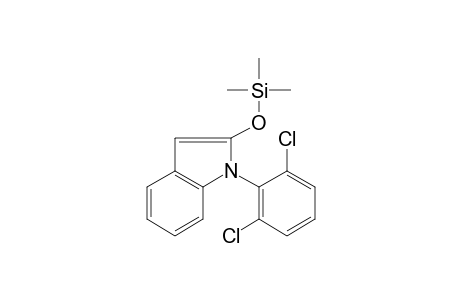 Diclofenac-A (-H2O) TMS
