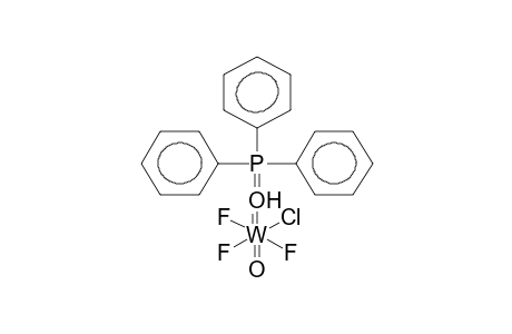 TRIFLUOROCHLOROOXOTUNGSTENE-TRIPHENYLPHOSPHINOXIDE COMPLEX