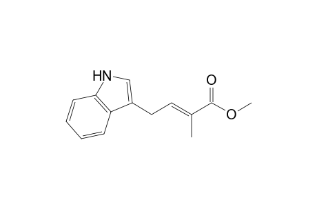 METHYL-4-(INDOL-3-YL)-2-METHYLBUR-2-ENOATE