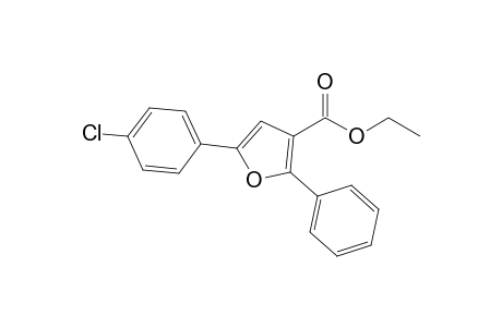 Ethyl 5-(4-chlorophenyl)-2-phenylfuran-3-carboxylate