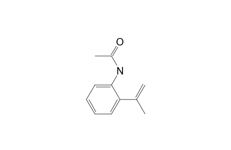 Acetamide, N-[2-(1-methylethenyl)phenyl]-