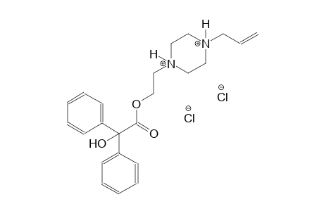 1-allyl-4-(2-{[hydroxy(diphenyl)acetyl]oxy}ethyl)piperazinediium dichloride