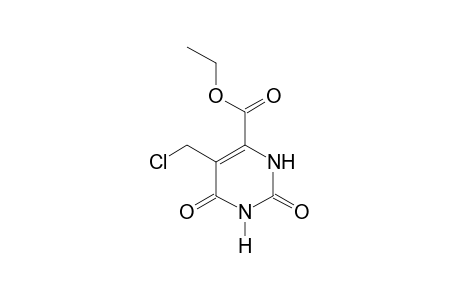 5-(chloromethyl)-2,6-dioxo-1,2,3,6-tetrahydro-4-pyrimidinecarboxylic acid, ethyl ester