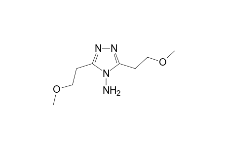 3,5-Bis-(2-methoxy-ethyl)-[1,2,4]triazol-4-ylamine