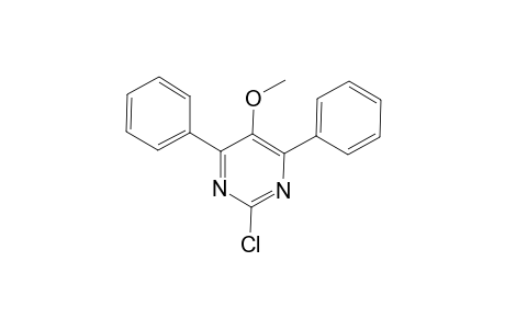 2-Chloro-5-methoxy-4,6-diphenylpyrimidine